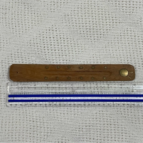 Handmade Wooden Incense Stick Holder - Picture 2 of 3